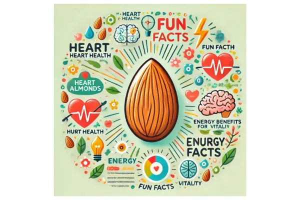 Health and fun facts of almond 2