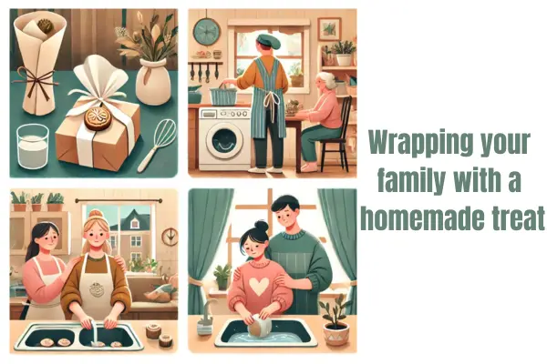 Wrapping your family with a homemade treat