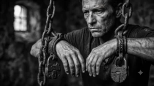 f0783b3d dc81 4a7b b6c7 b2ab2f9ce48f a photo of a person in chains