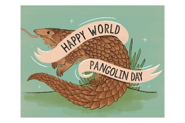 happy world pangolin day