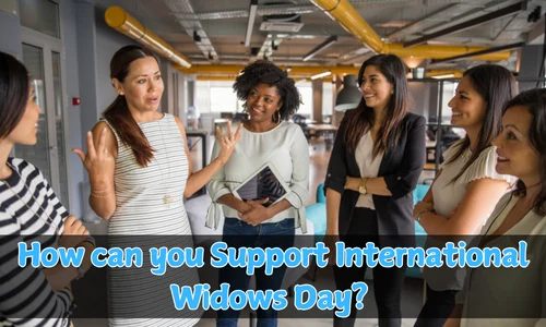 how can you support international widows day